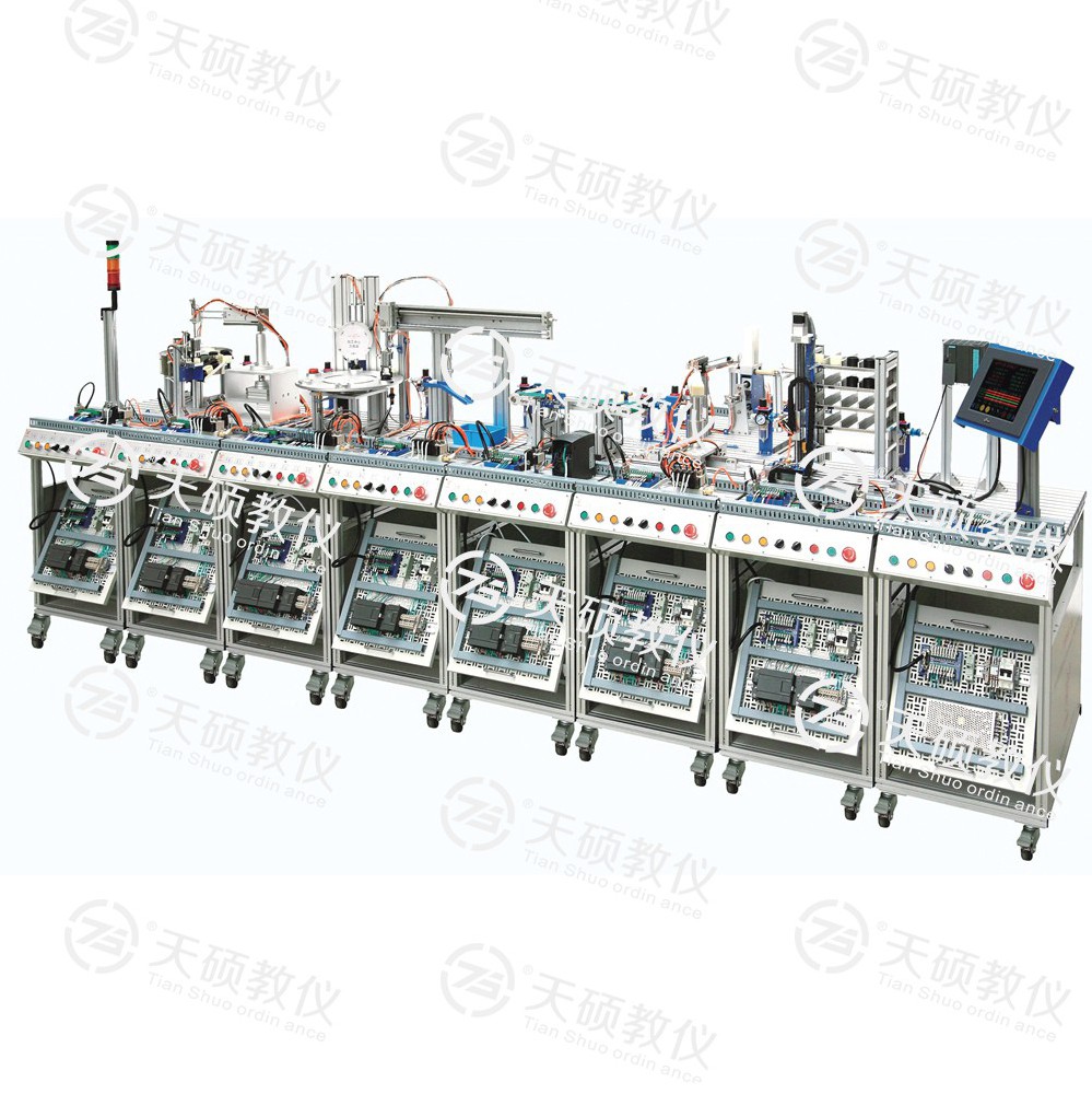 TSEMRX-3型 MES網絡型模塊式柔性自動化生產線實訓（xùn）係統（八站）